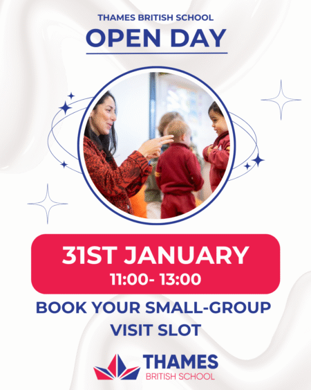 🎓 ¡Jornadas de Puertas Abiertas en Thames British School Madrid!